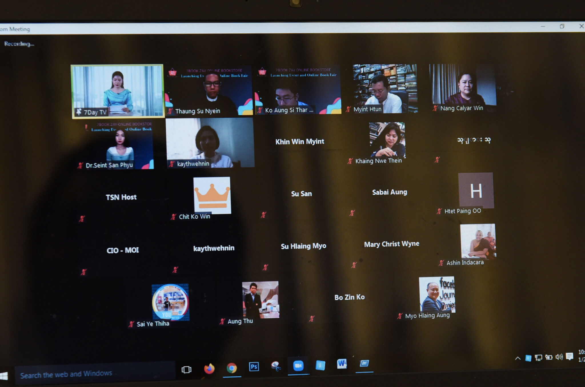 7Book Zay Online Bookstore launched virtually Myanmar Digital News